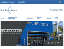 Tablet Screenshot of duvalglass.com